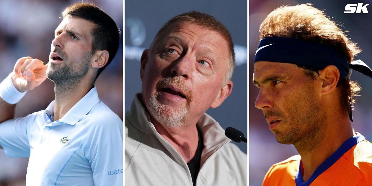 Novak Djokovic fans disagreed with Boris Becker
