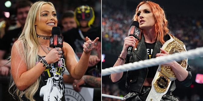 Becky Lynch issues a warning to Liv Morgan after their confrontation on WWE RAW