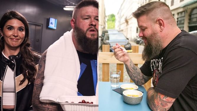 Cathy Kelley sends a message to Kevin Owens