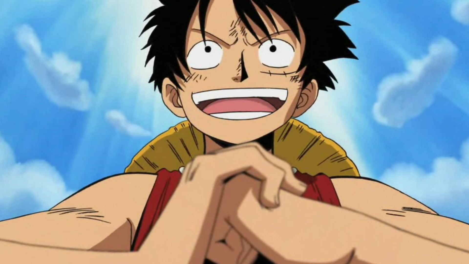 Monkey D. Luffy as shown in One Piece anime (Image via Toei Animation)