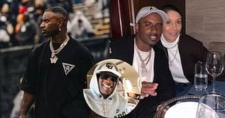 PHOTO: Coach Prime’s son Deion Sanders Jr. marks his presence as mom Carolyne Chambers graduates at 58