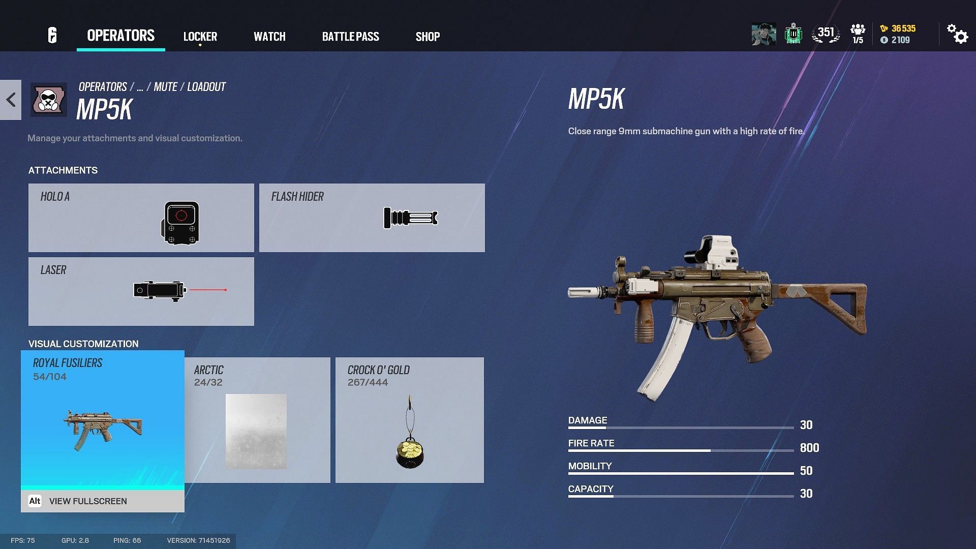 MP-5K is one of the best SMGs in R6 Siege. (Image via Ubisoft)