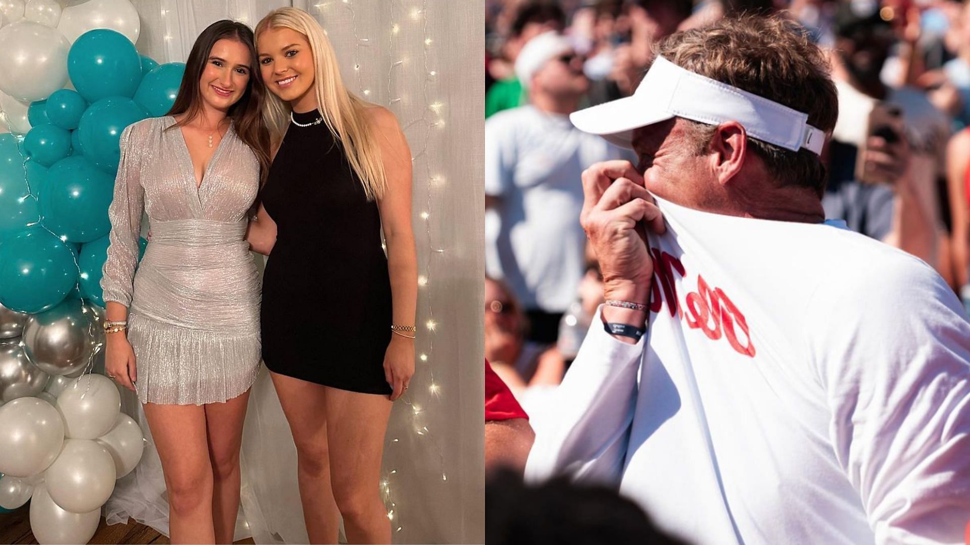 Lane Kiffin wrote a message for Landy and her BFF.
