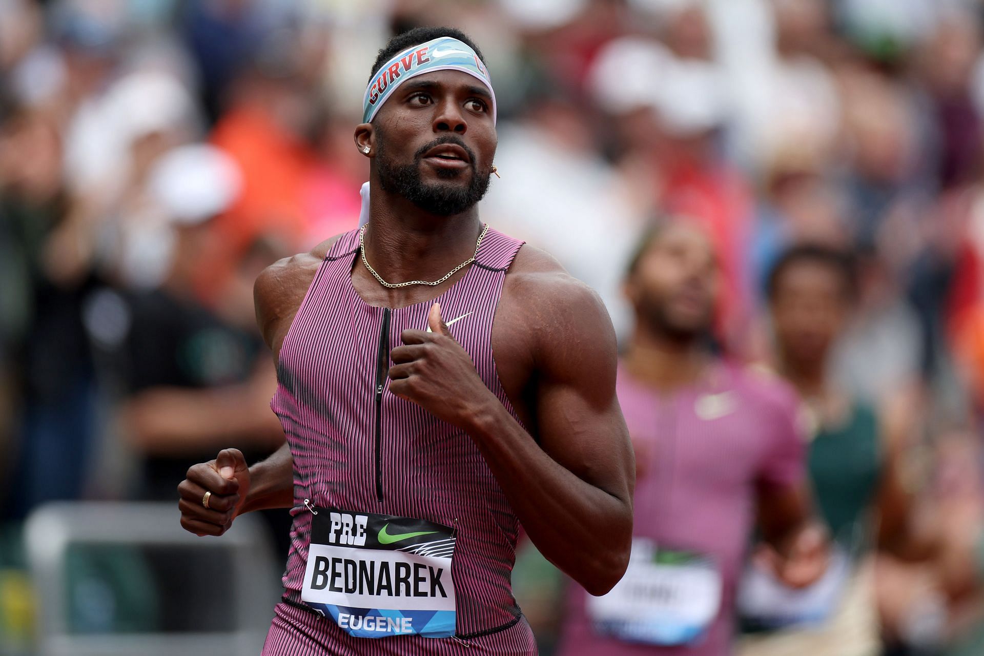 Kenny Bednarek puts an end to false narratives about his appearance at the Racers Grand Prix