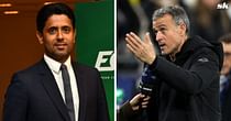 Nasser Al-Khelaifi provides emphatic answer after being asked about Luis Enrique’s future as PSG boss after Champions League exit