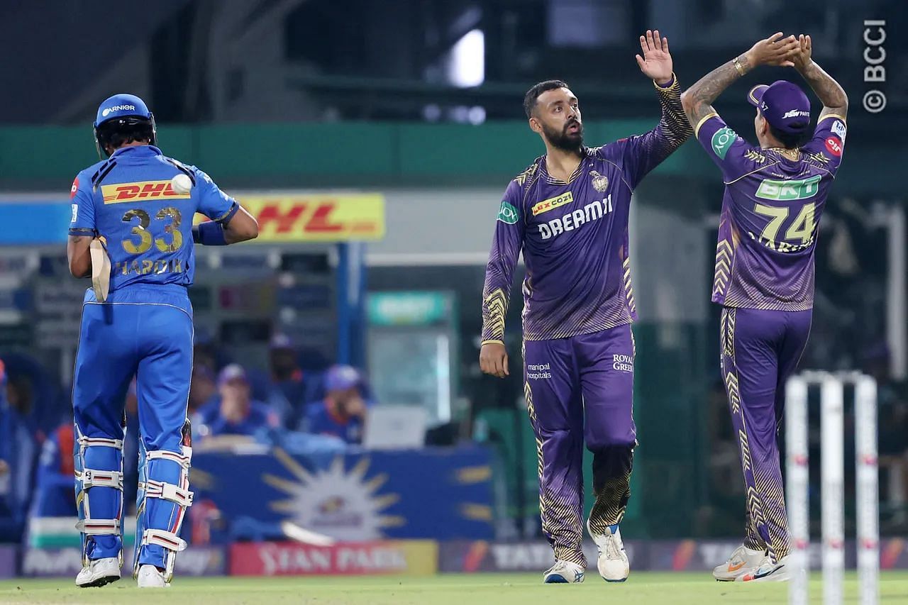 Varun Chakravarthy bowled a brilliant spell against Mumbai Indians (Image: IPLT20.com/BCCI)