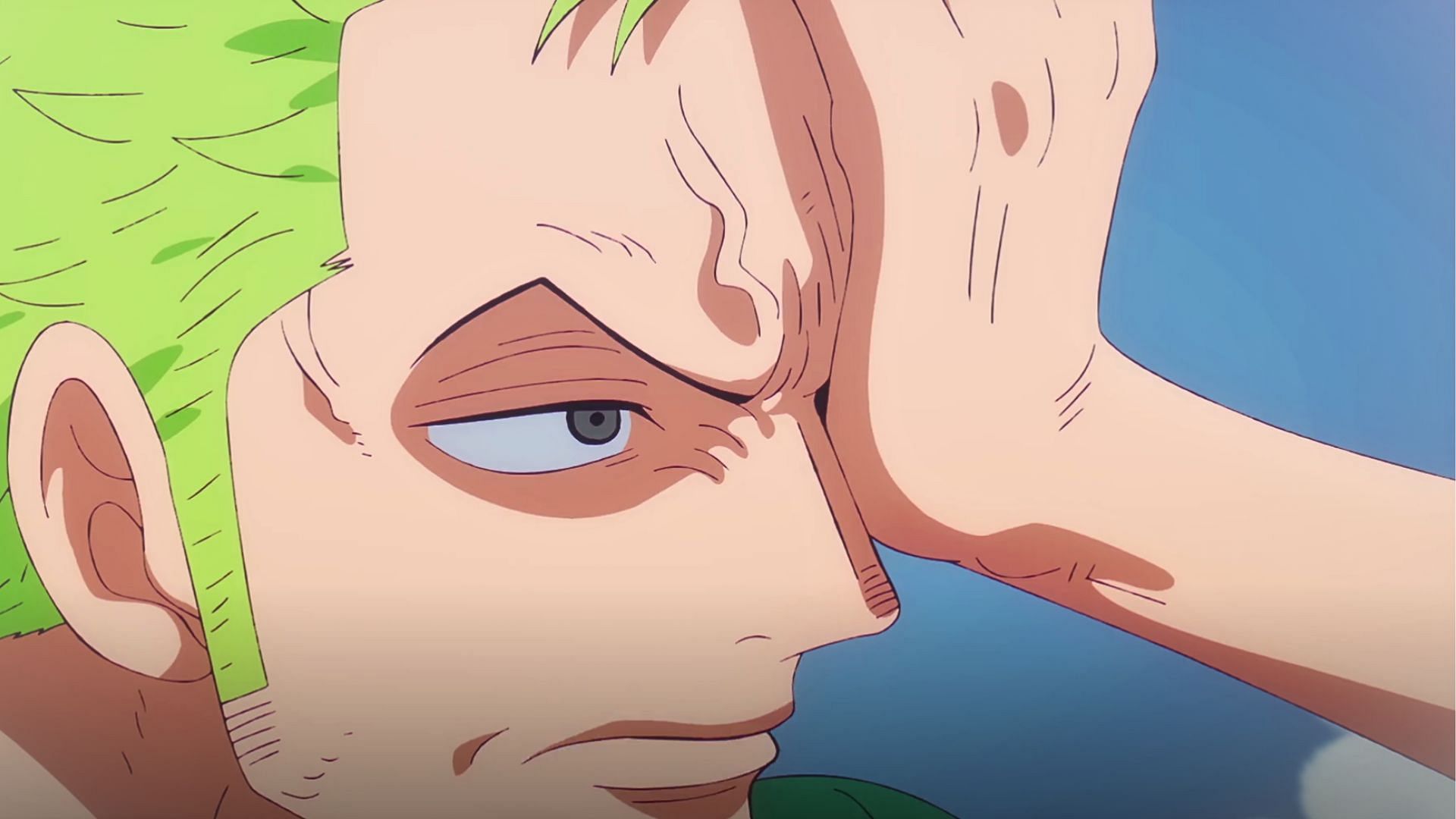 Zoro as seen in One Piece episode 1103 (Image via Toei Animation)