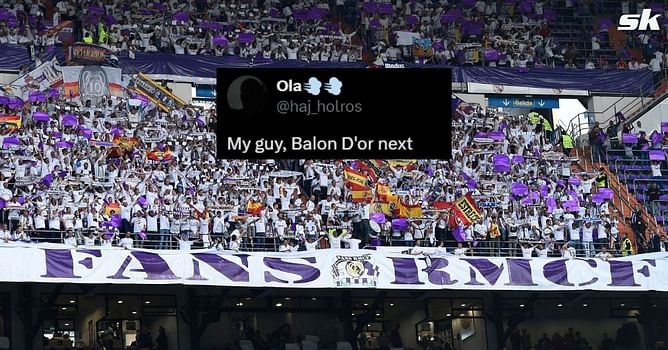 "Ballon d'Or up next", "Rigged if you ask me" - Fans react as Real Madrid superstar wins La Liga Player of the Year award