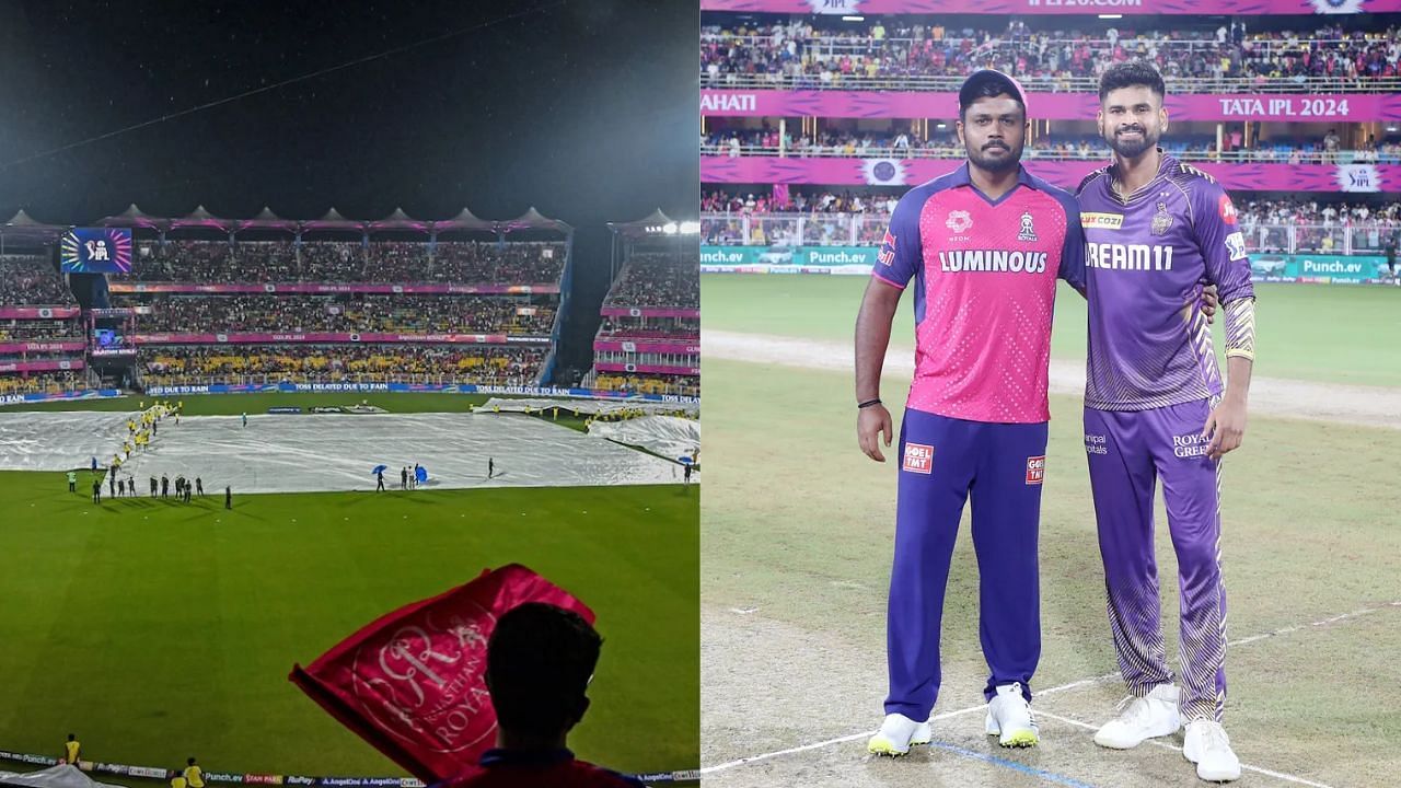 राजस्थान और कोलकाता के बीच मुकाबला रद्द हो गया (Photo: BCCI)