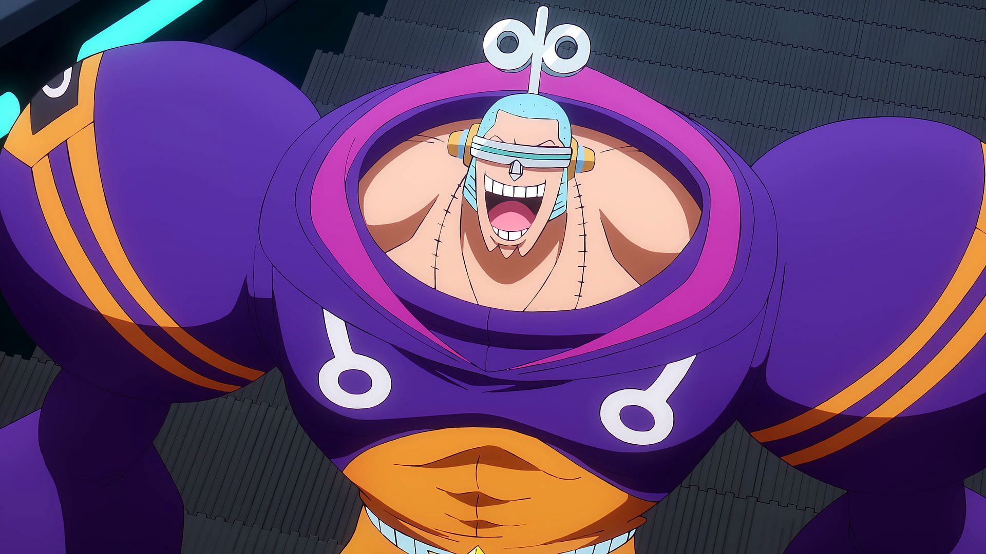Franky as seen in the One Piece anime (Image via Toei Animation)