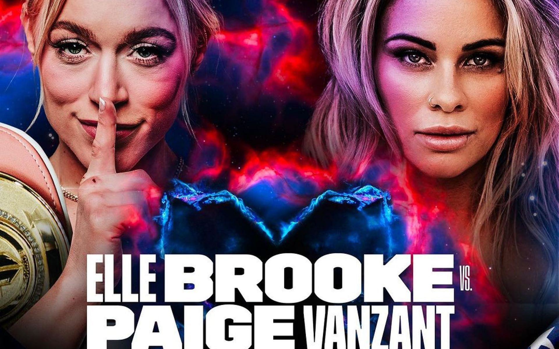 Elle Brooke and Paige VanZant fought on May 25 [Image credits: mf_daznxseries on Instagram]