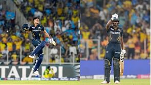[Watch] Shubman Gill and Sai Sudharsan reach their respective tons with boundaries in GT vs CSK IPL 2024 clash