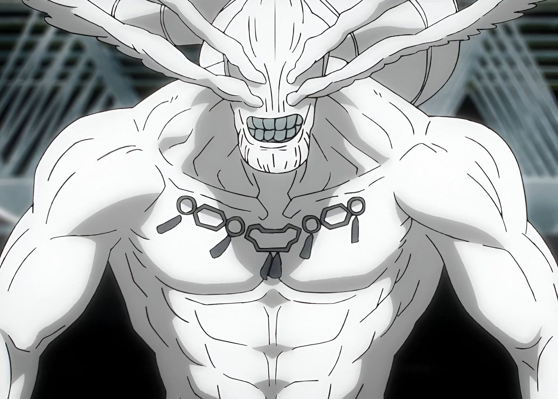 Mahoraga as seen in the anime (Image via MAPPA)