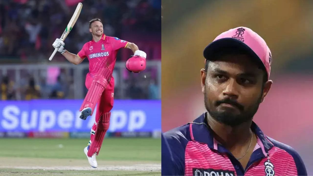 जोस बटलर और संजू सैमसन (photo: BCCI)
