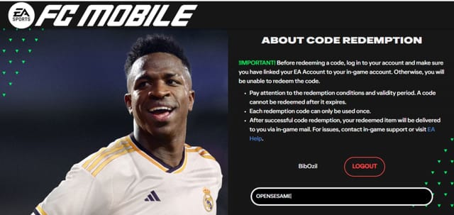 FC Mobile Redeem Code: How to get a free 81-97 OVR player