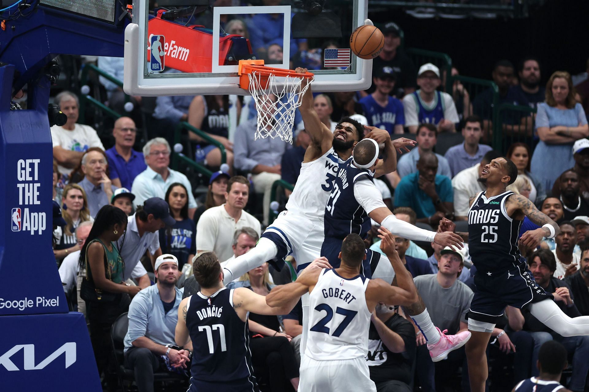 Minnesota Timberwolves v Dallas Mavericks - Game Four