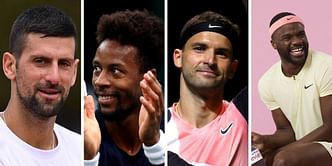 WATCH: Novak Djokovic jokes around with Gael Monfils at Italian Open, Grigor Dimitrov and Frances Tiafoe join in on the fun