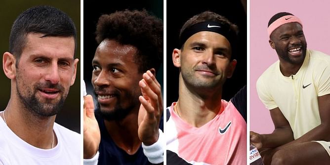 WATCH: Novak Djokovic jokes around with Gael Monfils at Italian Open, Grigor Dimitrov and Frances Tiafoe join in on the fun