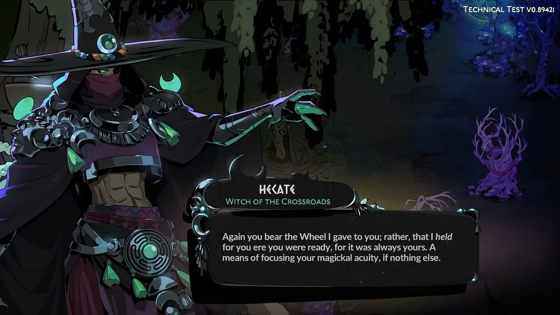Hecate in Hades 2 guards Erebus (Image via Supergiant Games || YouTube/Marcuz-X)