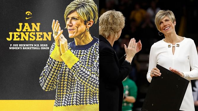 "They would have loved this day": Iowa HC Jan Jensen gets emotional about her parents during introductory press conference