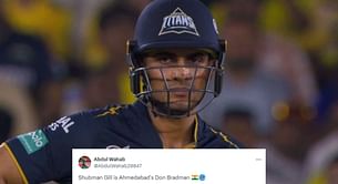 "Shubman Gill is Ahmedabad's Don Bradman" - Fans react to GT captain's 104 off 55 balls vs CSK in IPL 2024 match
