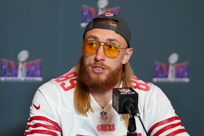 George Kittle ignites fan speculation on 49ers’ season opener with message for Aaron Rodgers
