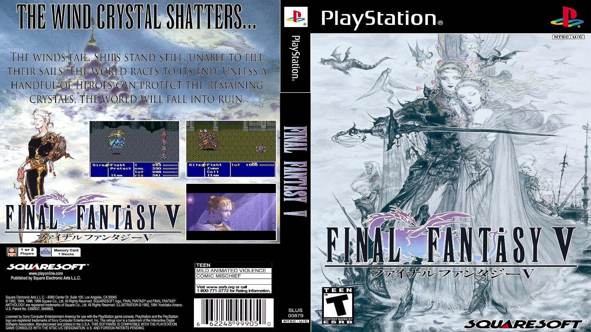 Final Fantasy V got overshadowed (Image via Square Enix)