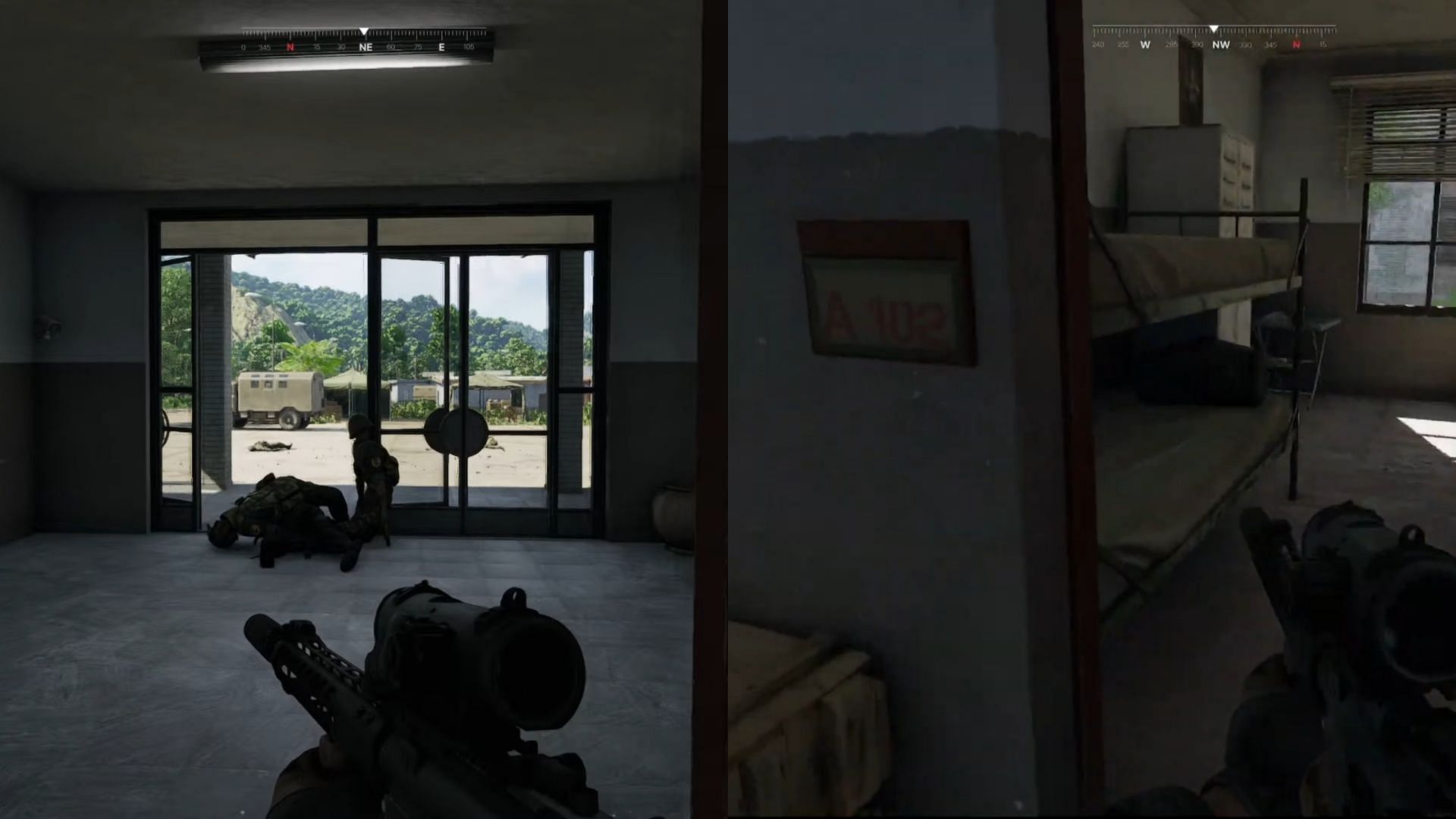 Location of the room A-103 (Image via MADFINGER Games || YouTube/13lacklight)