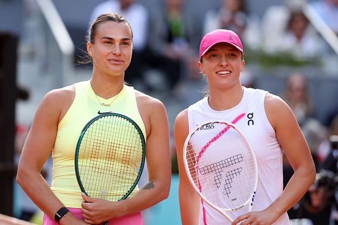 Iga Swiatek & Aryna Sabalenka create history with Italian Open final run, become first WTA Top-2 to meet twice in two weeks since 2000