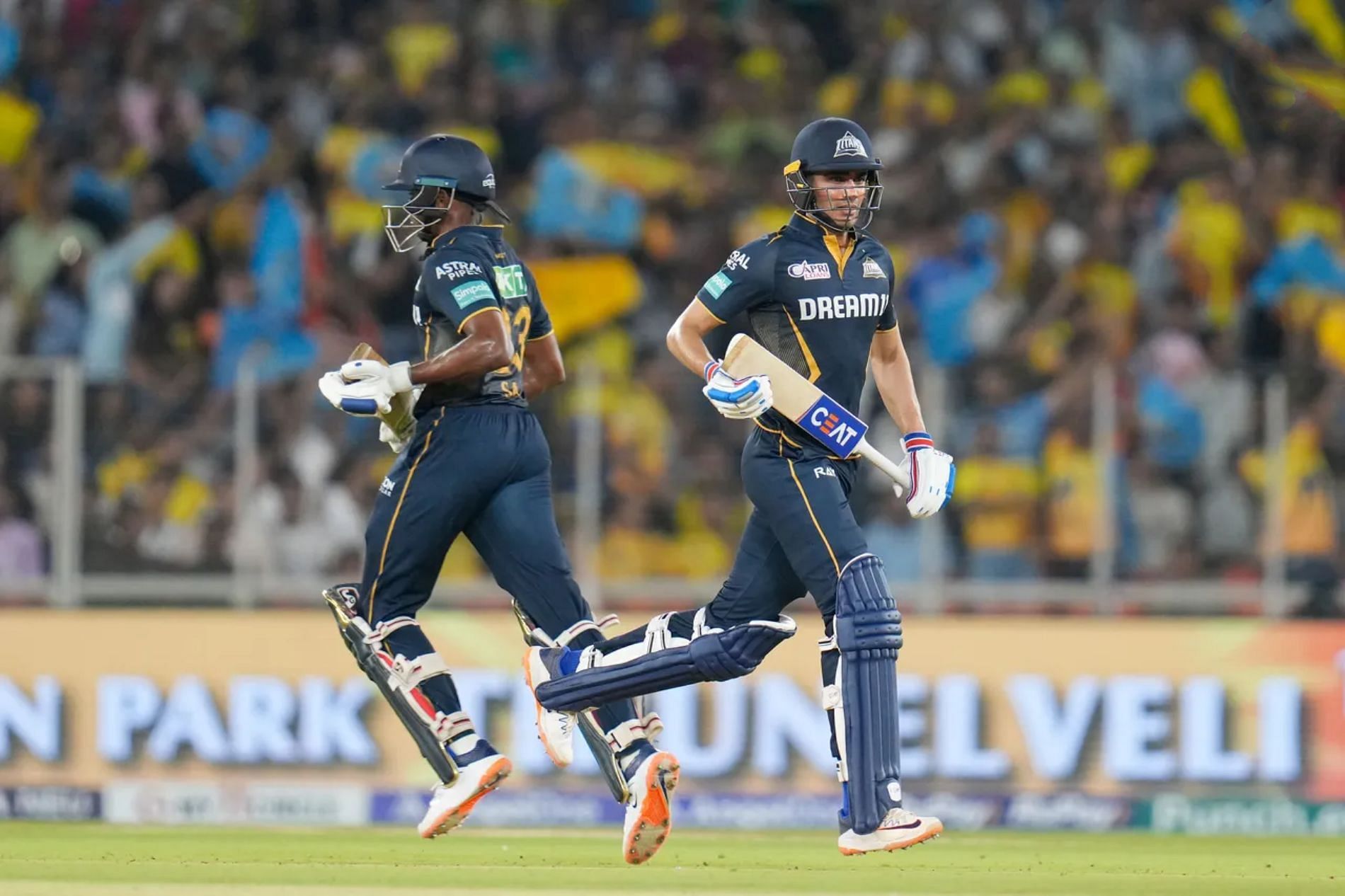 Sai Sudharsan (left) and Shubman Gill (Pic: BCCI/ iplt20.com)