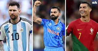 "He’s up there with Ronaldo and Messi!" - Former New Zealand batter makes big claim about Indian cricketer Virat Kohli