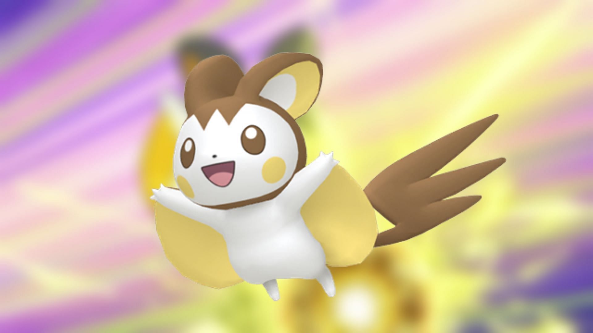 Shiny Emolga was only recently released in Pokemon GO. (Image via The Pokemon Company)