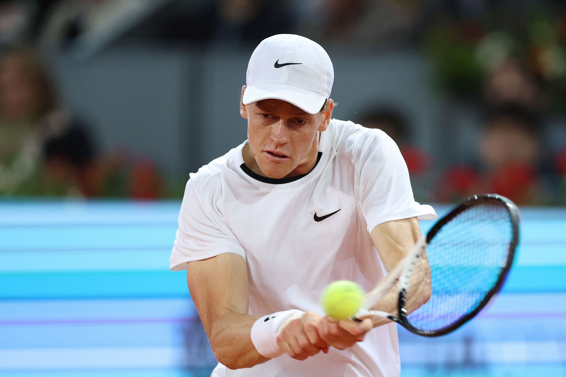 Jannik Sinner at the 2024 Mutua Madrid Open