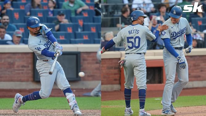 “We're going to keep fighting whether we feel good or not” – Dodgers star Mookie Betts praises team’s resiliency during extra-inning victory over Mets