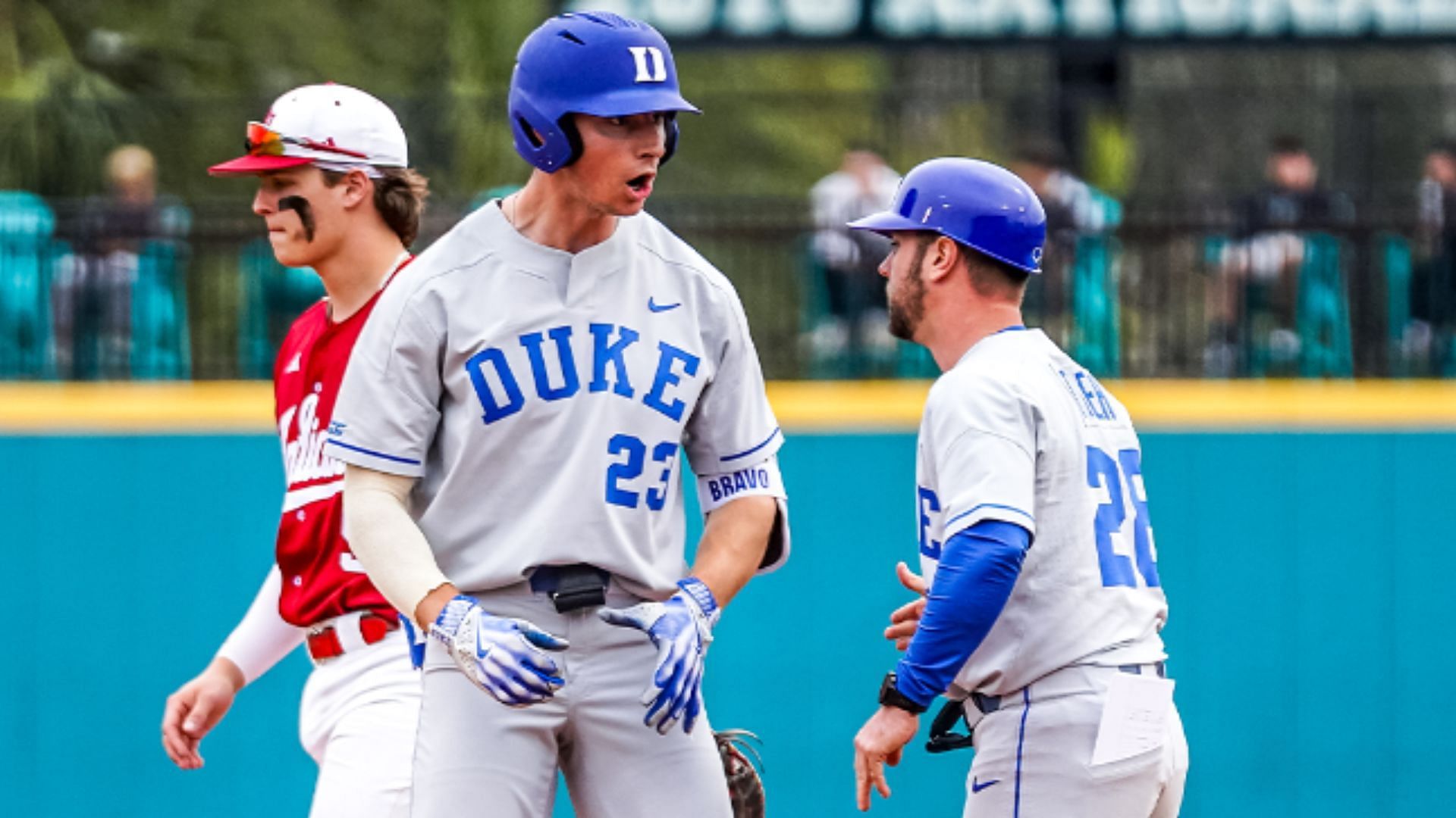 Logan Bravo is Duke&#039;s co-leaders in RBIs with 45.