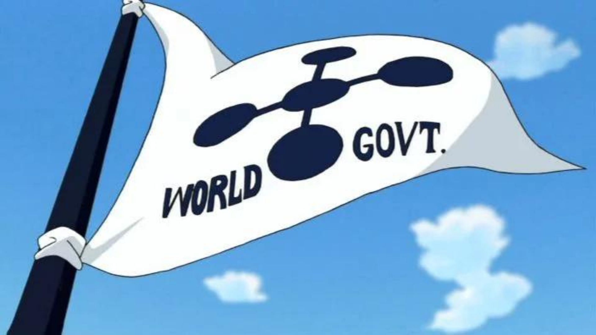 Flag of the World Government (Image via Toei Animation)