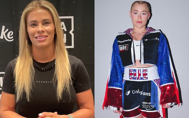 Paige VanZant reacts after split decision draw against Elle Brooke ...