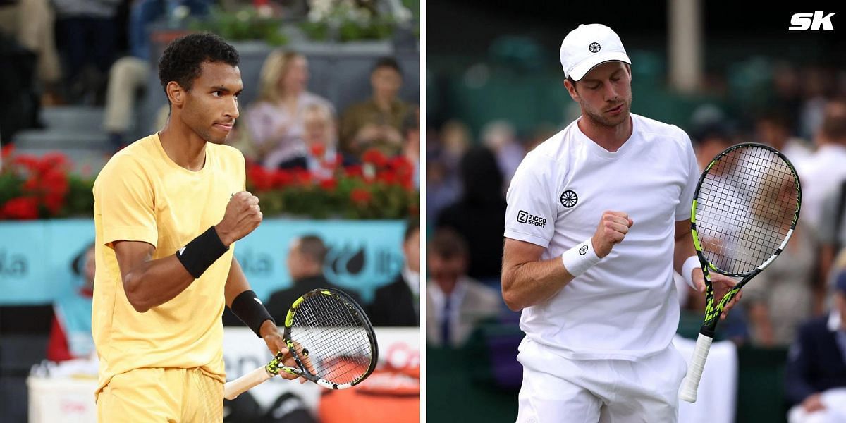 Italian Open 2024 Felix AugerAliassime vs Botic van de Zandschulp