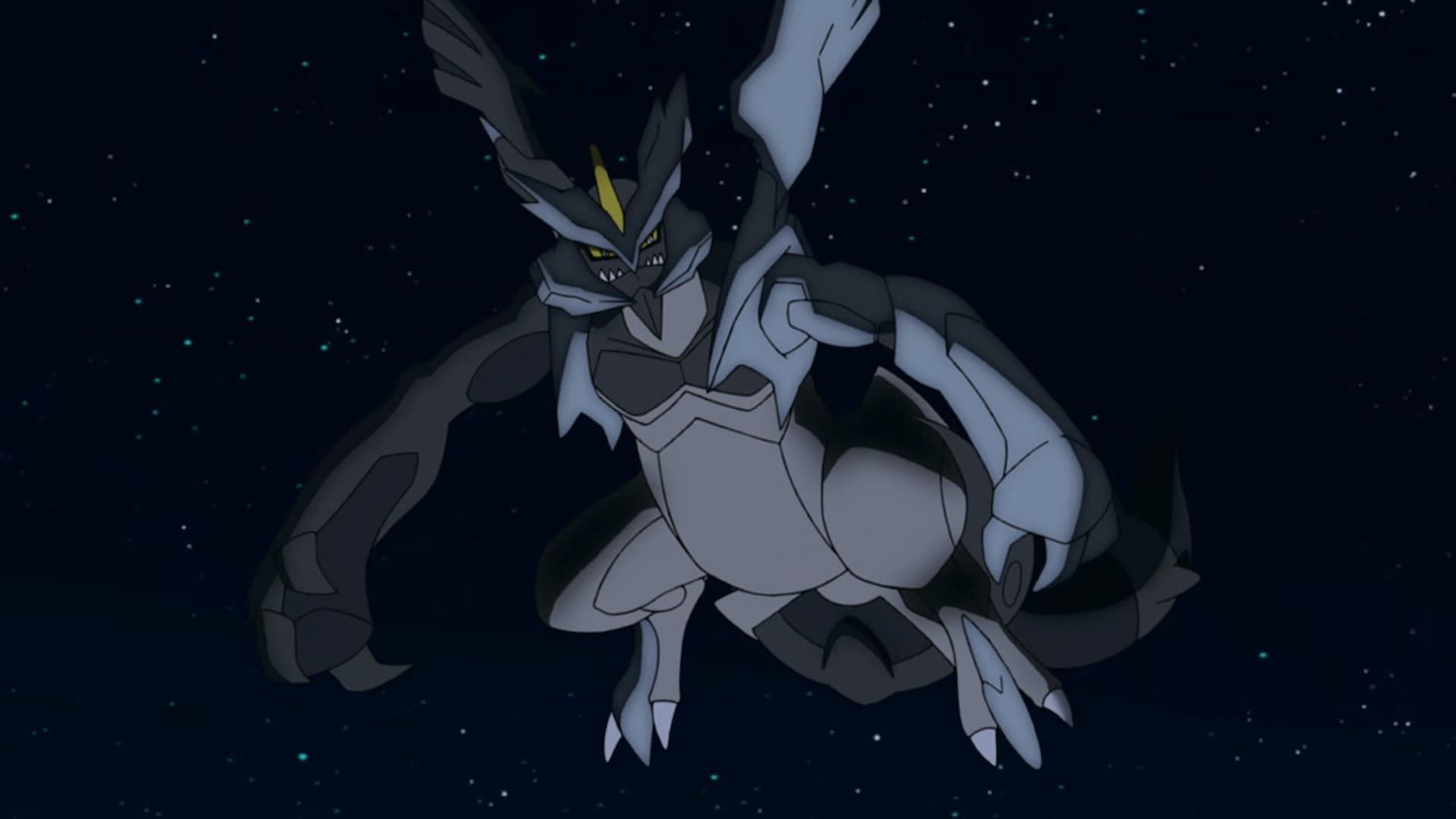 Black Kyurem as seen in the anime (Image via The Pokemon Company)