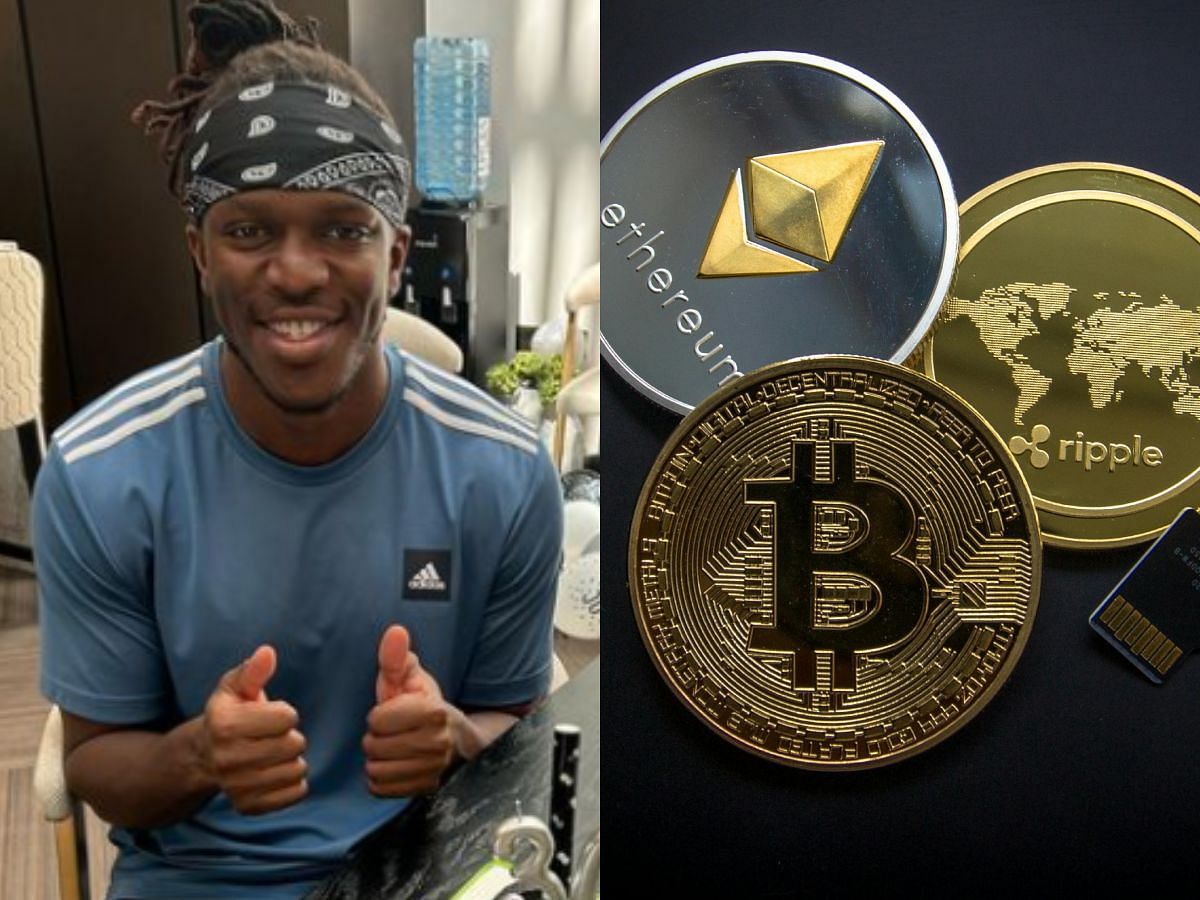 KSI speaks about &quot;stepping back&quot; from his crypto habits (Image via Instagram/KSI and Pixels.com)