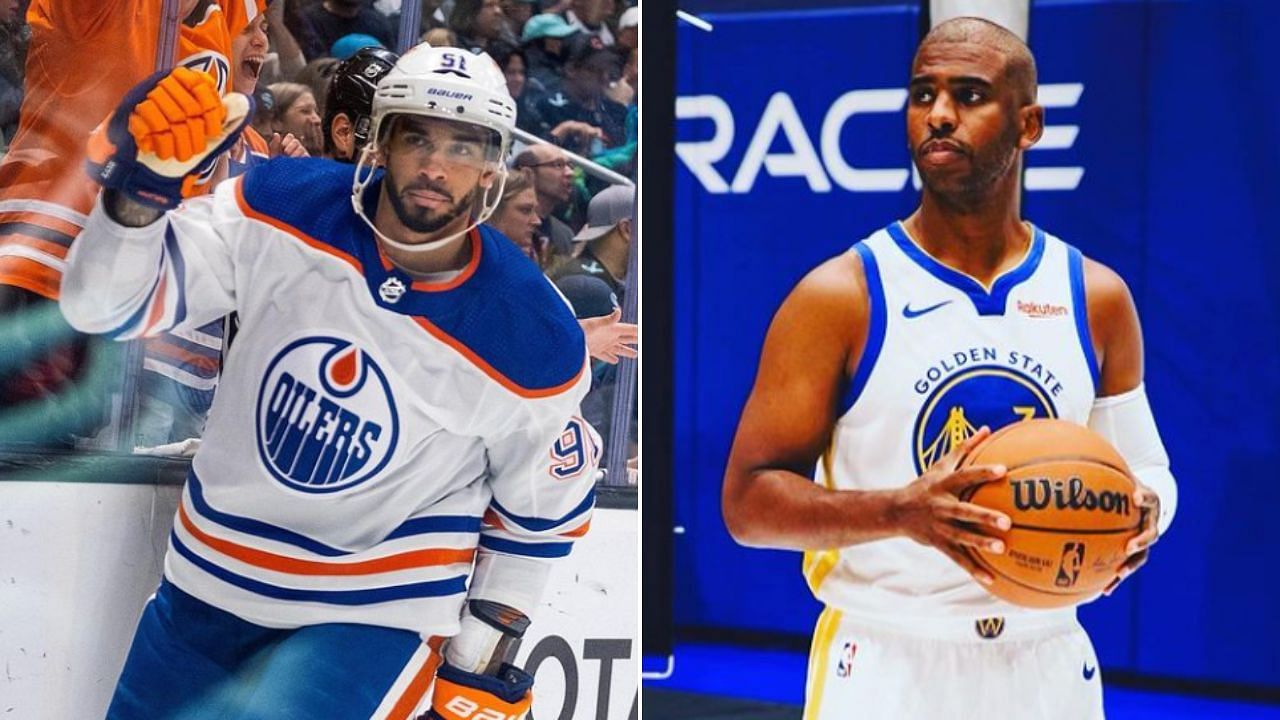 &quot;Is that Chris Paul&quot;: NBA legend gets compared to lookalike Evander Kane as Connor McDavid and co force Game 7