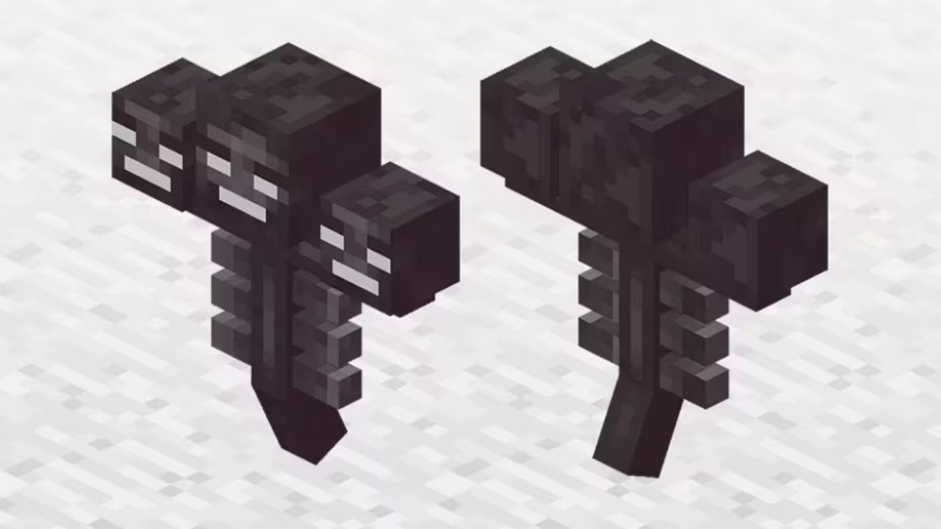 The Wither in Bedrock Edition is tougher (Image via Mojang Studios)