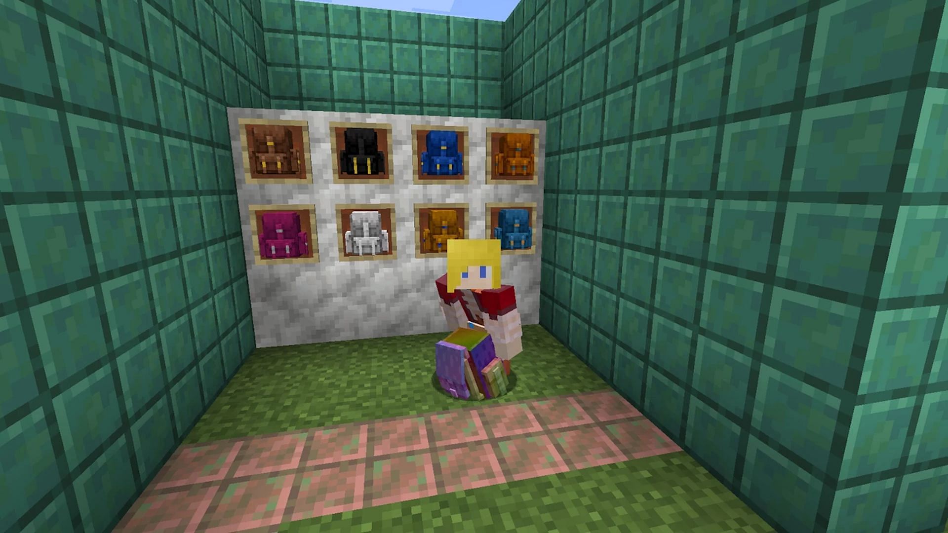 Backpacks are only one of many interesting additions available through Minecraft
