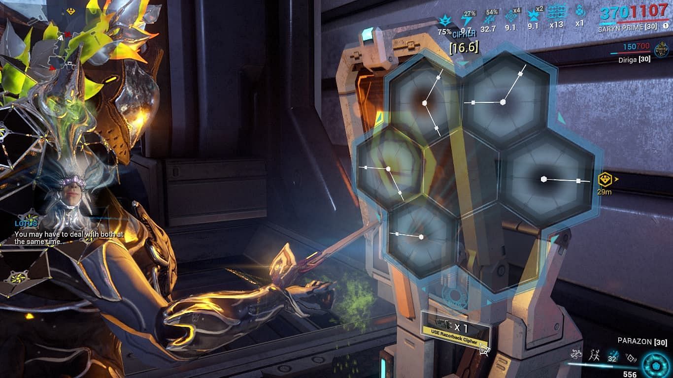 Razorback Cipher needs to be on your gear wheel (Image via Digital Extremes)