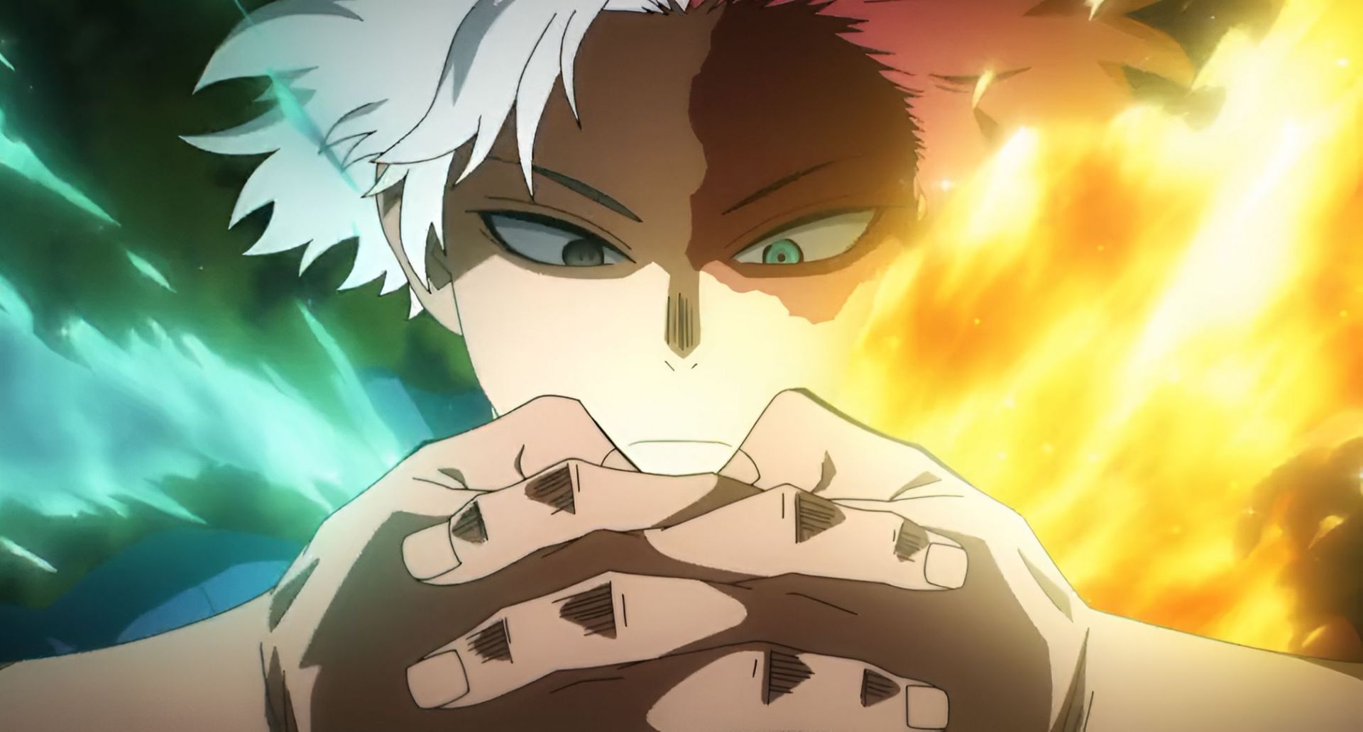 Todoroki as seen in the episode (Image via Bones)