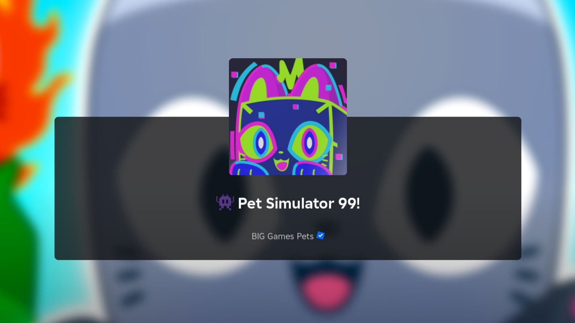 Featured cover of Pet Simulator 99
