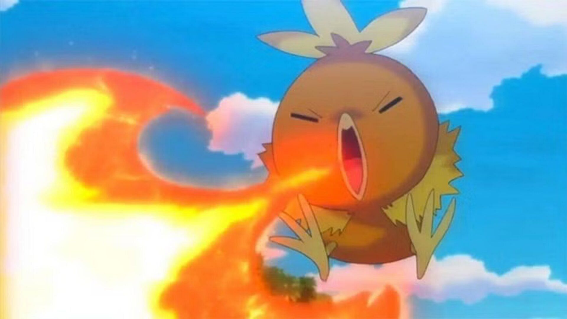 Torchic as seen in the Pokemon anime (Image via TPC)