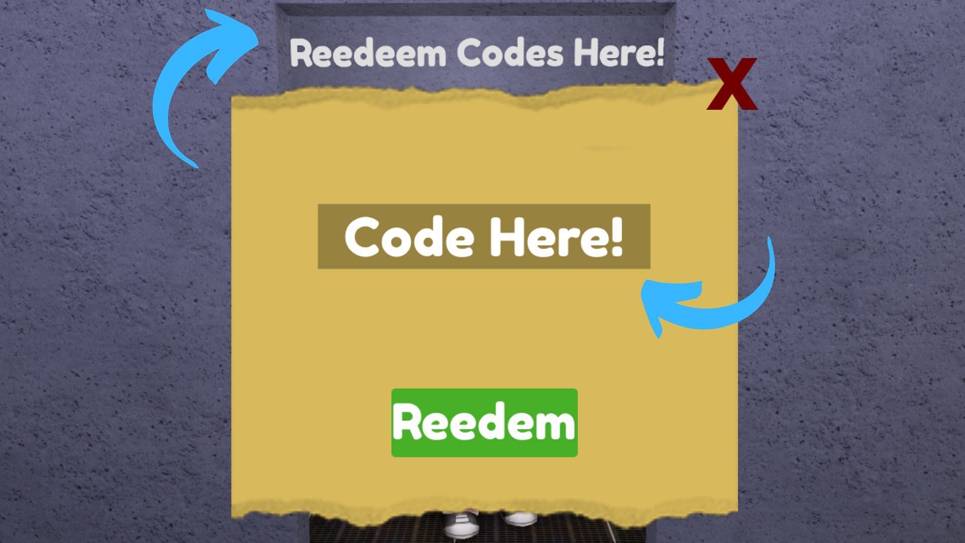 Redeem codes in Shrek in the Backrooms (Image via Roblox || Sportskeeda)