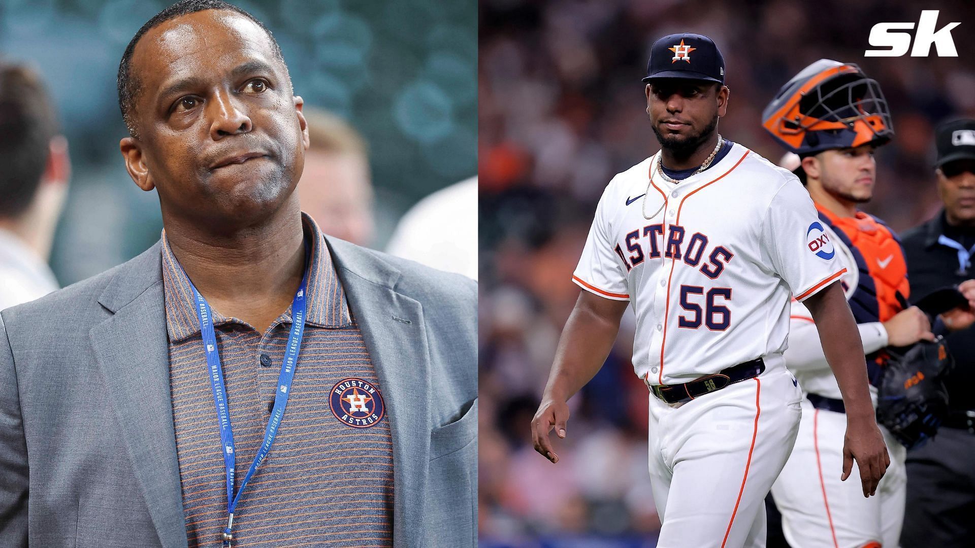 Astros GM Dana Brown says the organization supports Ronel Blanco as he begins 10-game suspension