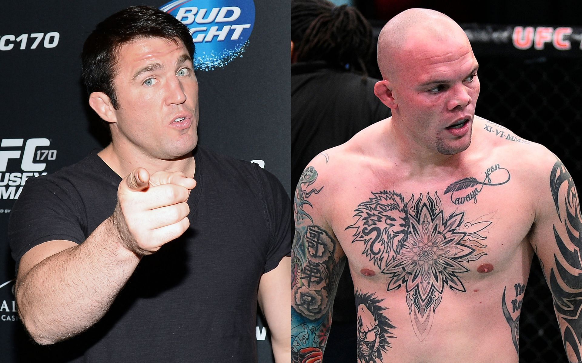 Chael Sonnen (left) has chimed in with his take regarding Anthony Smith (right) after UFC 301 [Images courtesy: Getty Images]